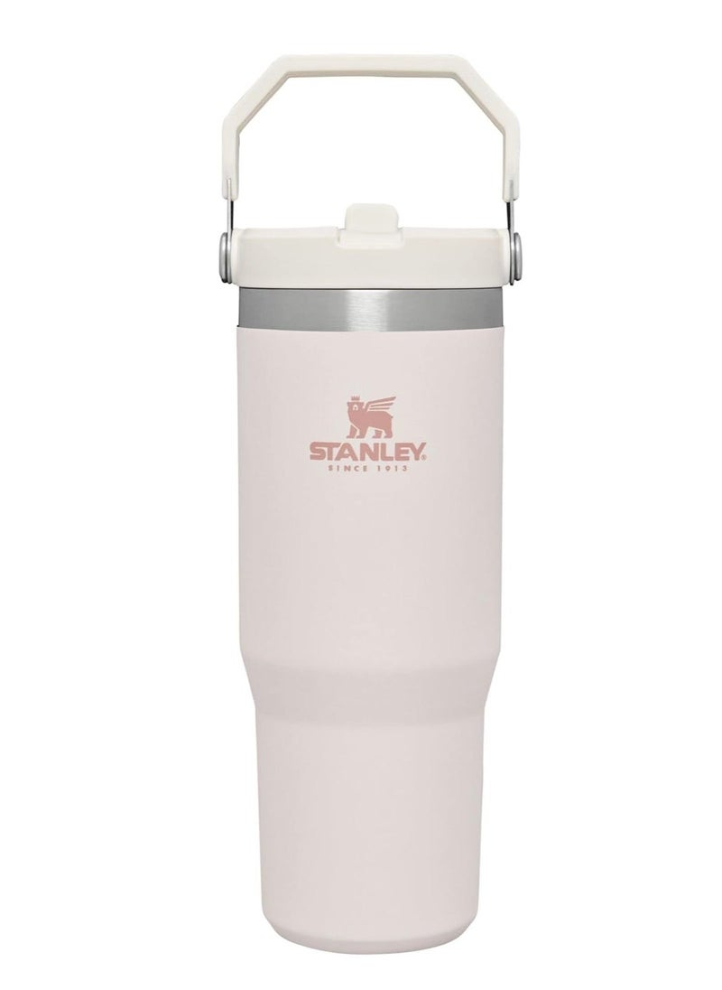 Stanley Stainless Steel Tumbler - Vacuum Insulated Water Bottle for Home, Office or Car Reusable Cup with Straw Leak Resistant Flip Cold for 12 Hours or Iced for 2 Days, 30oz