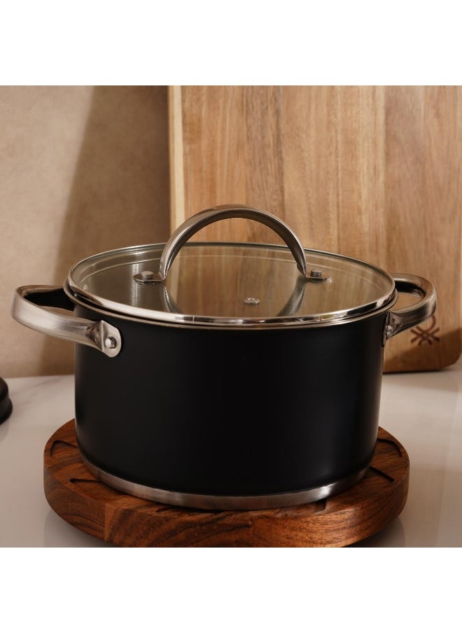 San Ignacio Beas 6-Piece Cookware Set - Black