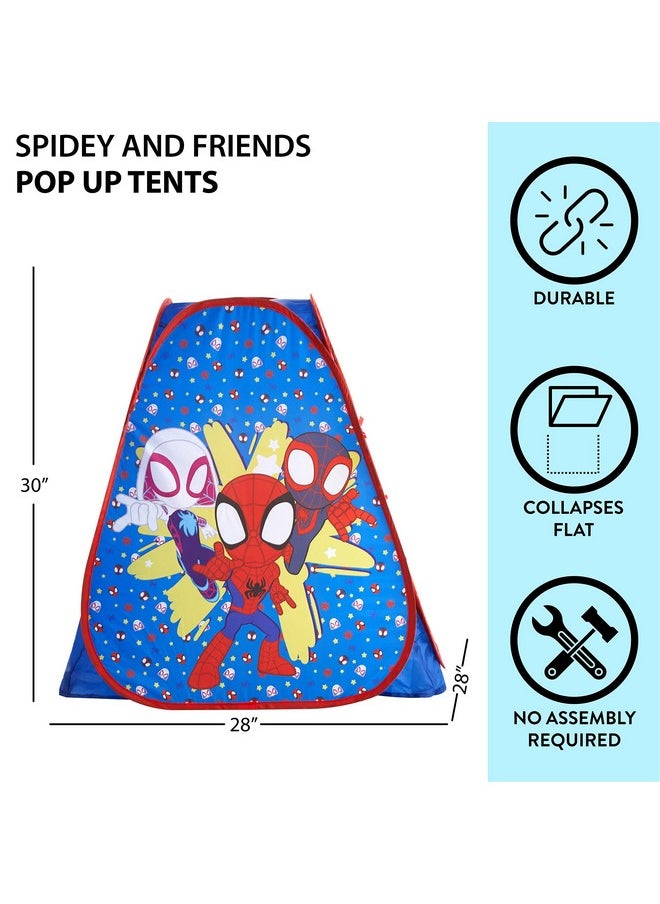 Marvel Spidey And His Amazing Friends Collapsible Pop Up Play Tent For Kids, 28