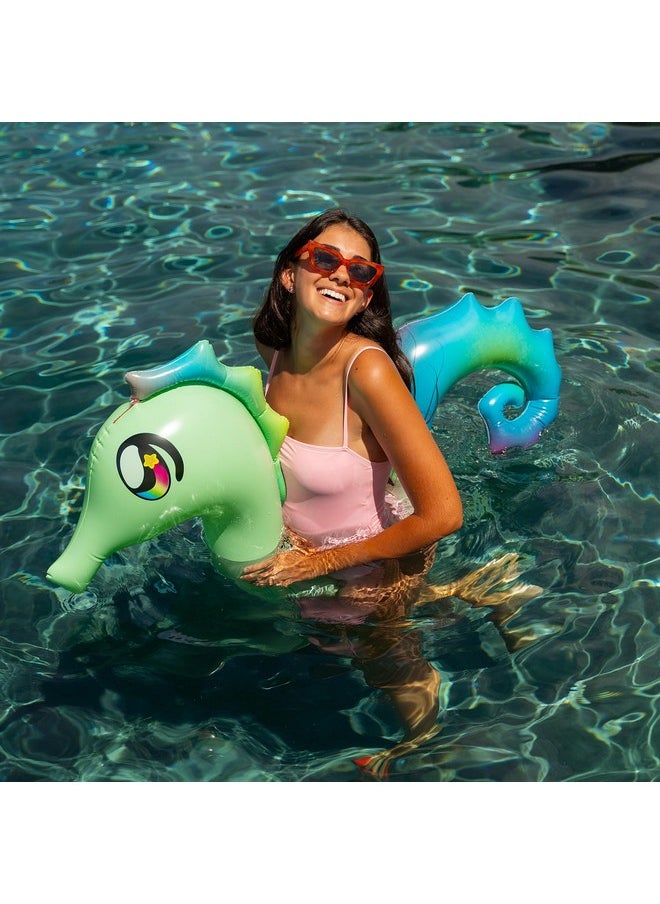 Inflatable Animal Swim Noodles (Seahorse)