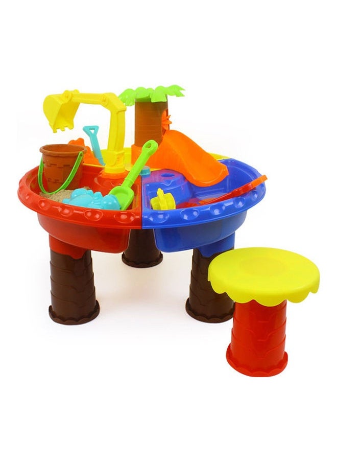 Kids Sand And Water Table Activity Toy Beach Toys Set