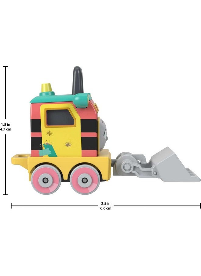 Toy Train Diecast Metal Engine 8Cm Push-Along Vehicle - Sandy