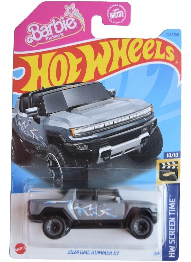 2024 Gmc Hummer Ev, Hw Screen Time 10/10 [Gray] Barbie The Movie 184/250