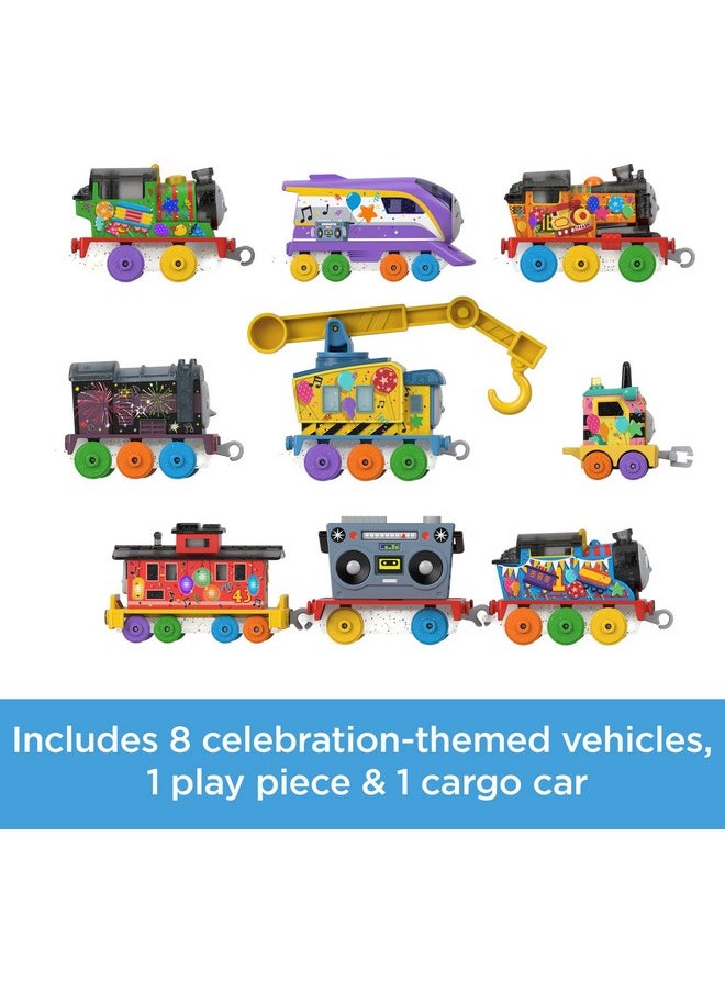 Toy Trains Toy Set Thomas’ 7 Days Of Surprises, 10-Piece Diecast Vehicles With Cargo For Kids Ages 3+ Years (Amazon Exclusive)