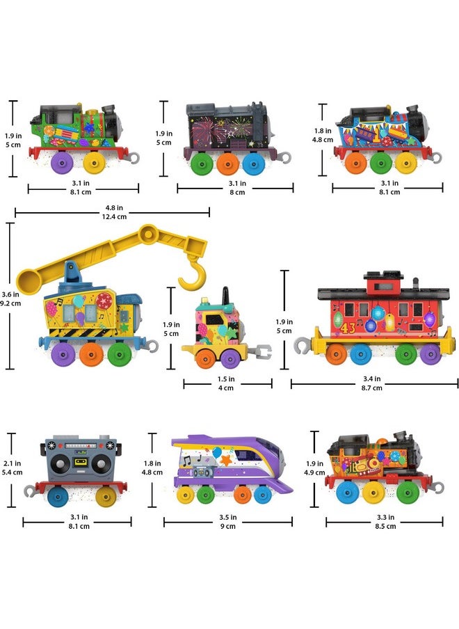 Toy Trains Toy Set Thomas’ 7 Days Of Surprises, 10-Piece Diecast Vehicles With Cargo For Kids Ages 3+ Years (Amazon Exclusive)