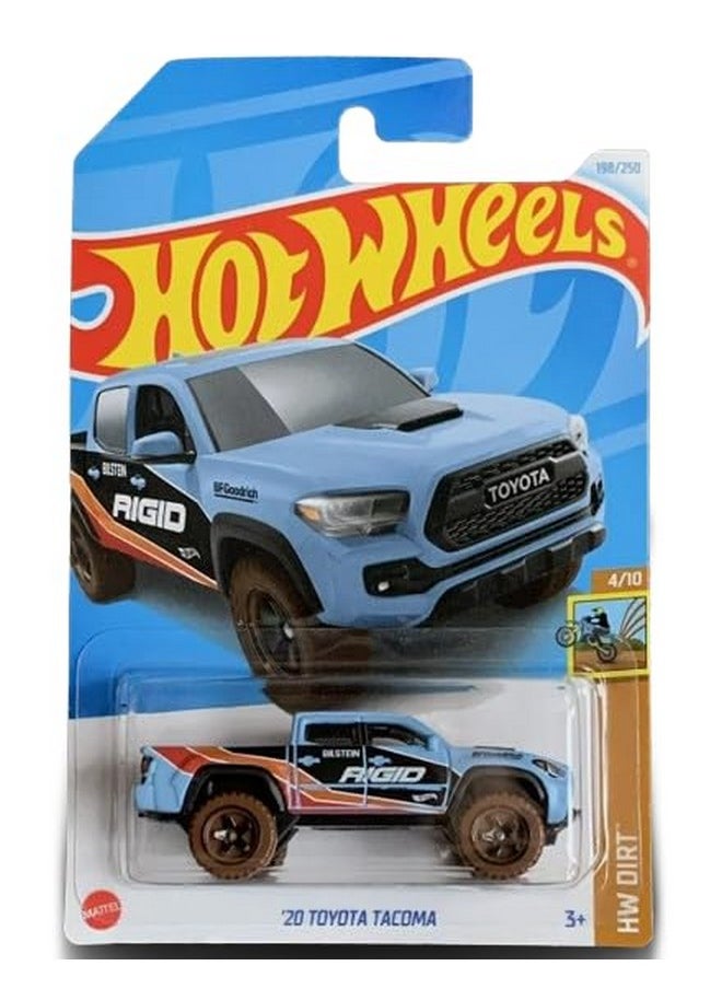 20 Toyota Tacoma, Blue, Hw Dirt 4/10