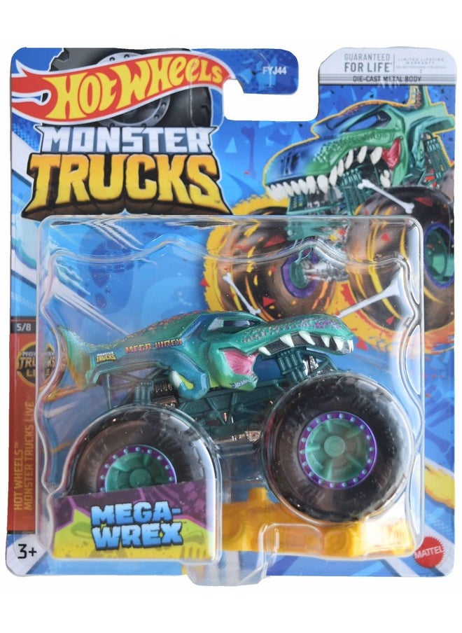 Monster Trucks Mega Wrex, 2023 Connect And Crash Car