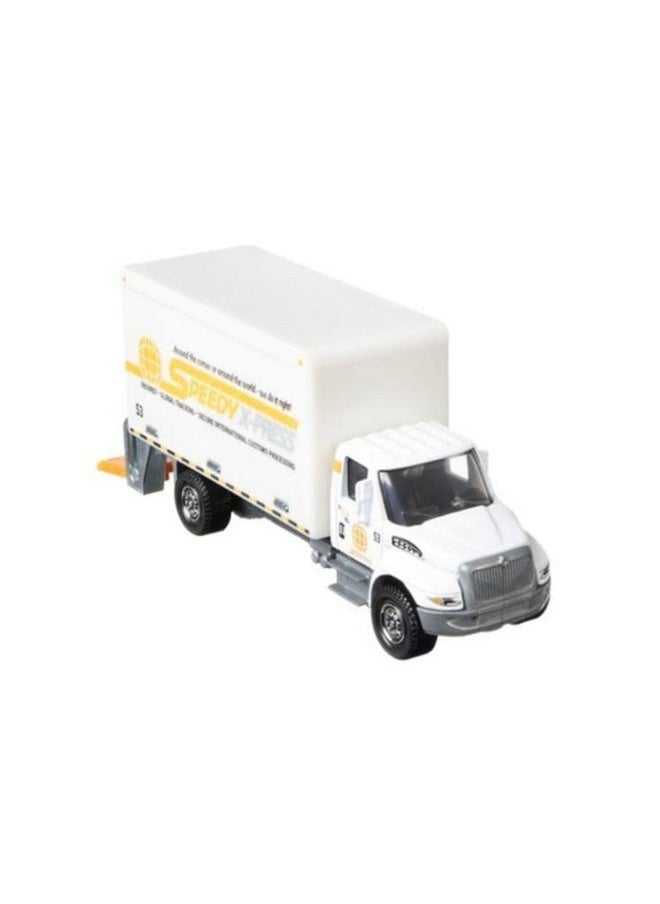 Working Rigs International Mv Box Truck 1/16 (White)