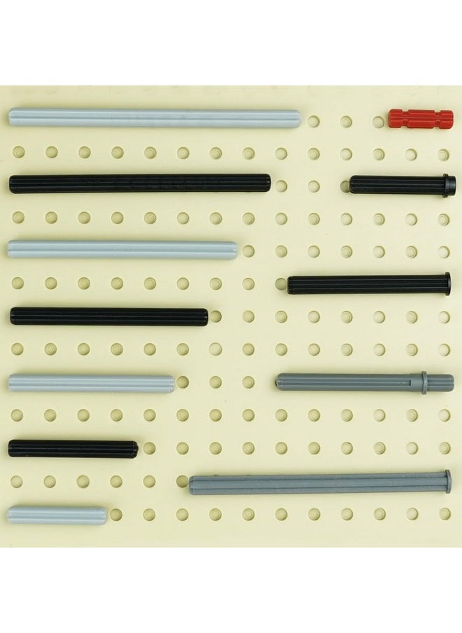 Axles Pins Connectors Building Blocks, Technical Parts Bricks Ball Joints Chain Link,Moc Replacement Parts And Pieces Accessories Assortment Pack