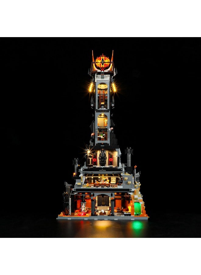 Light Kit For Lego-10333 Barad-Dur - Compatible With Lego Icons Lord Of The Rings Building Set- Not Include Lego Set