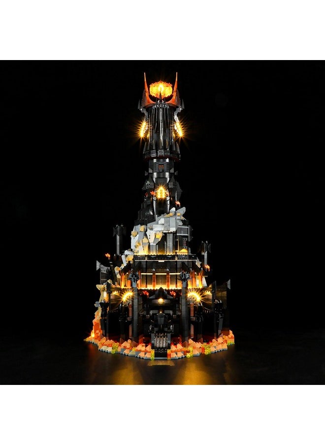 Light Kit For Lego-10333 Barad-Dur - Compatible With Lego Icons Lord Of The Rings Building Set- Not Include Lego Set