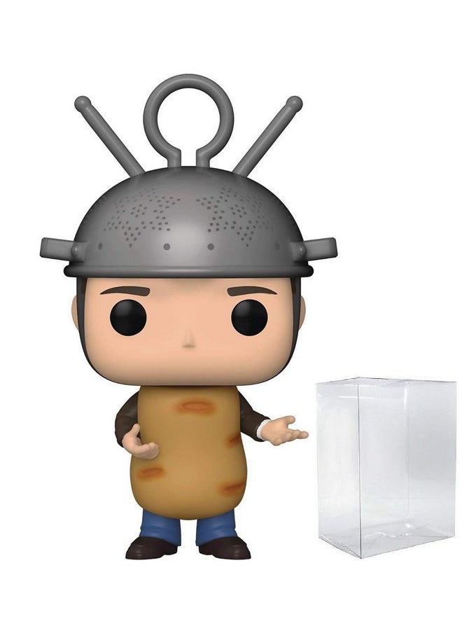 Pop Tv Friends Ross Geller As Sputnik Vinyl Figure (Bundled With Pop Box Protector Case)