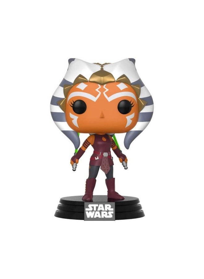 Pop Star Wars Clone Wars Ahsoka Tano Collectible Vinyl Figure Gift Idea Official Merchandise For Kids & Adults Tv Fans Model Figure For Collectors And Display