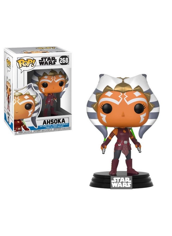 Pop Star Wars Clone Wars Ahsoka Tano Collectible Vinyl Figure Gift Idea Official Merchandise For Kids & Adults Tv Fans Model Figure For Collectors And Display