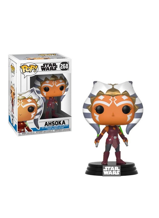 Pop Star Wars Clone Wars Ahsoka Tano Collectible Vinyl Figure Gift Idea Official Merchandise For Kids & Adults Tv Fans Model Figure For Collectors And Display