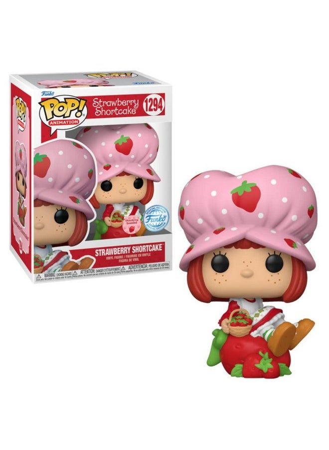 Pop Animation Strawberry Shortcake Exclusive Vinyl Figure