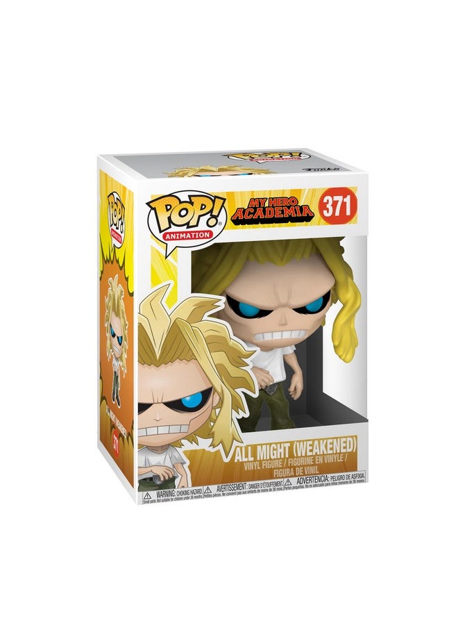 Pop Animation My Hero Academia All Might Collectible Figure Multicolor