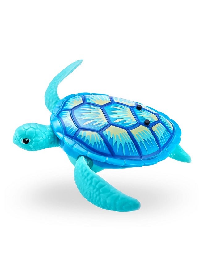 Robo Turtle Robotic Swimming Turtle (Orange + Blue) By Zuru Water Activated, Comes With Batteries, Amazon Exclusive (2 Pack)