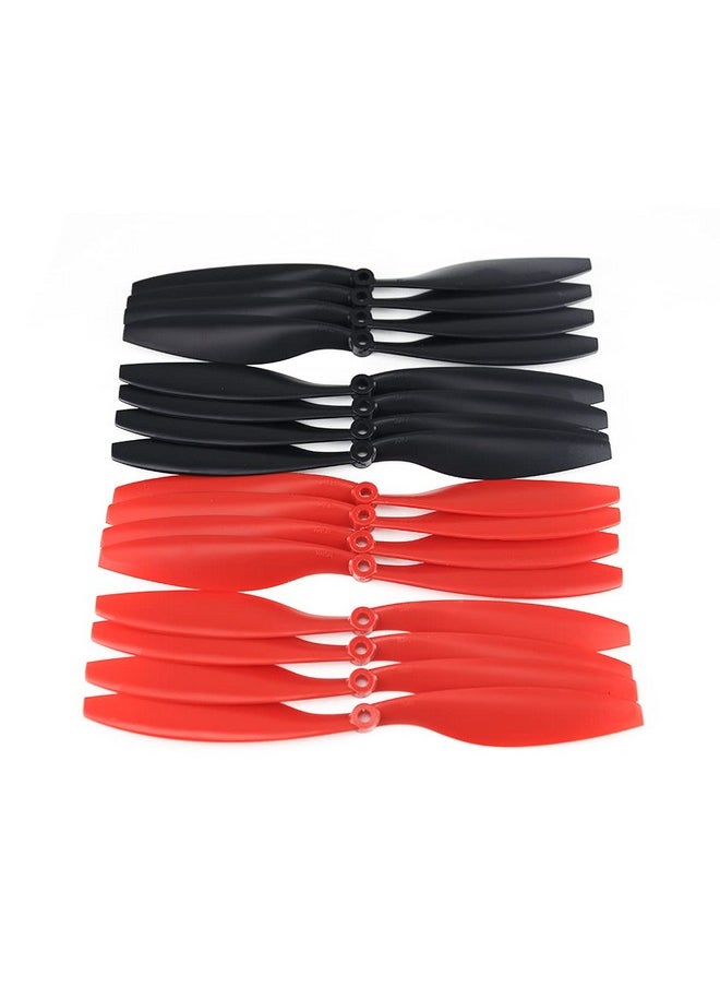 1045 (10X4.5) Propellers. 16 Pieces(8Cw, 8Ccw) Red & Black 10 Inch Fpv Props For F450 F550 S550 S500 Fpv Quadcopter Multirotor