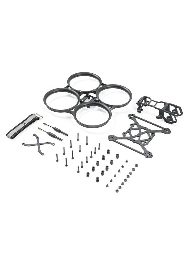 Pavo20 Brushless Whoop Frame With Hd Digital Vtx Bracket, 90Mm Wheelbase, Pa12 Thickened Duct, Effortless Install Suitable For Hd Digital Vtx Like Dji O3 Air Unit, Rumcam Link, Caddx Vista Kit