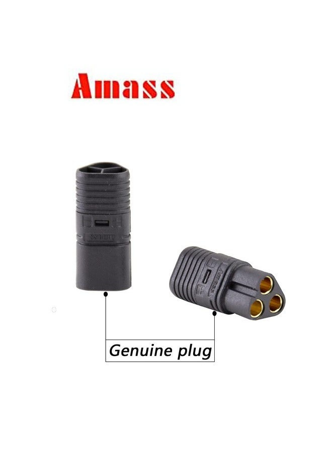 5Pairs Amass Mt60 3.5Mm 3 Pins Bullet Connector Male Female With Housing For Rc Esc Motor Car Boat Quad Project