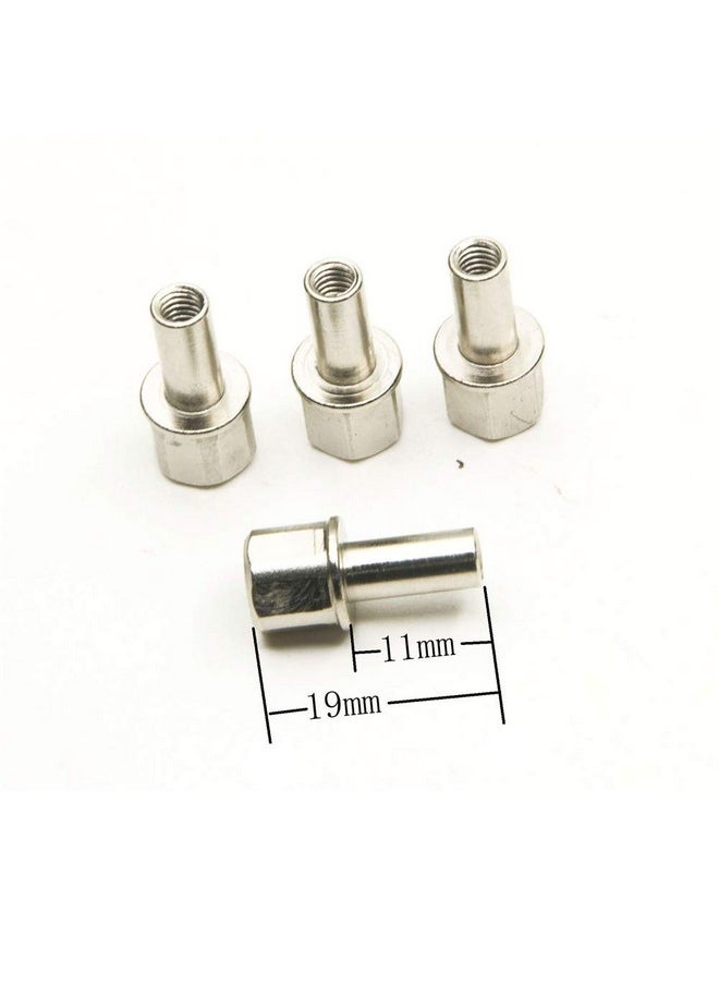 Metal Center Nuts For 1/10 Rc Crawler Car Scx10 Wraith 12Mm Wheel Hub Hex Drive Adaptor 15Mm Extension (15Mm)