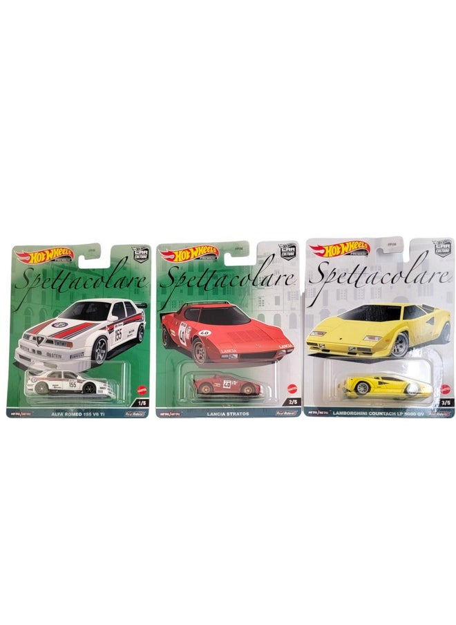 Car Culture 2023 Che Figata Spettacolare Complete Set Of 5 Diecast Vehicles From Fpy86-959B Release Bundle