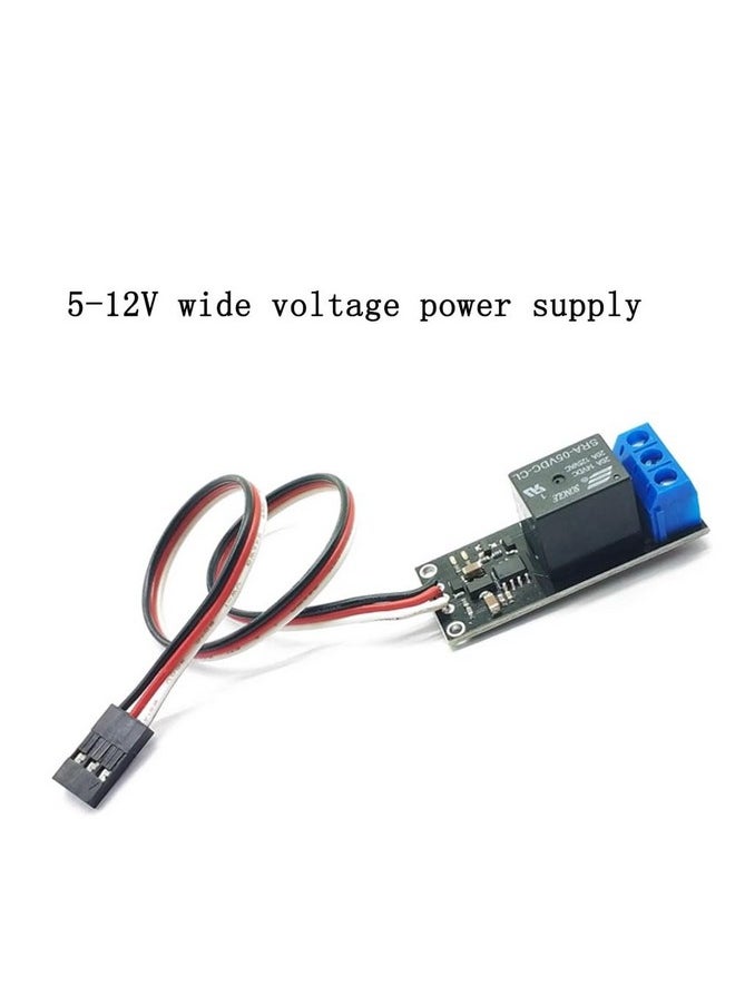 Dc 5V-12V 20A Pwm Switch Controller For Remote Signal Control Of Rc Model Buzzer Led Lights（Black Board）