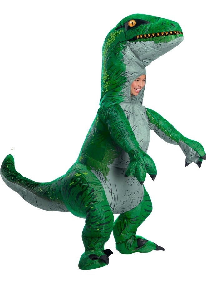 Rubie'S Child'S The Original Inflatable Dinosaur Costume, Velociraptor, Small
