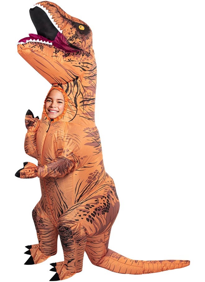 Rubie'S Child'S The Original Inflatable Dinosaur Costume, T-Rex With Sound, Small