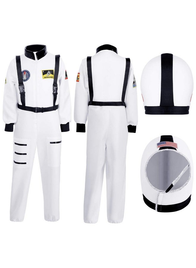 Astronaut Costumes For Kids Astronaut Dress Up Role Play With Astronaut Helmet For Birthday Theme Party (3-4T)