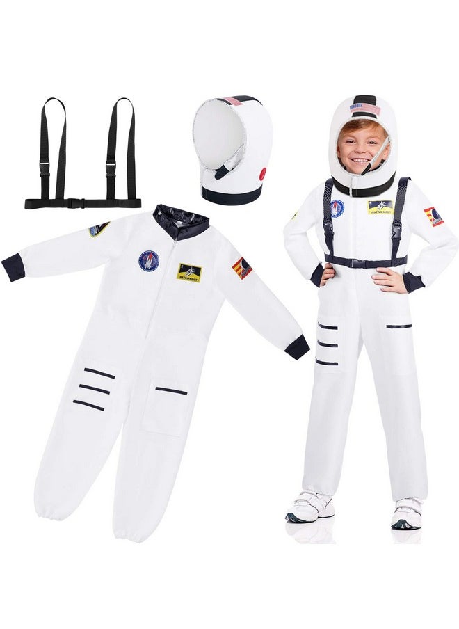 Astronaut Costumes For Kids Astronaut Dress Up Role Play With Astronaut Helmet For Birthday Theme Party (3-4T)
