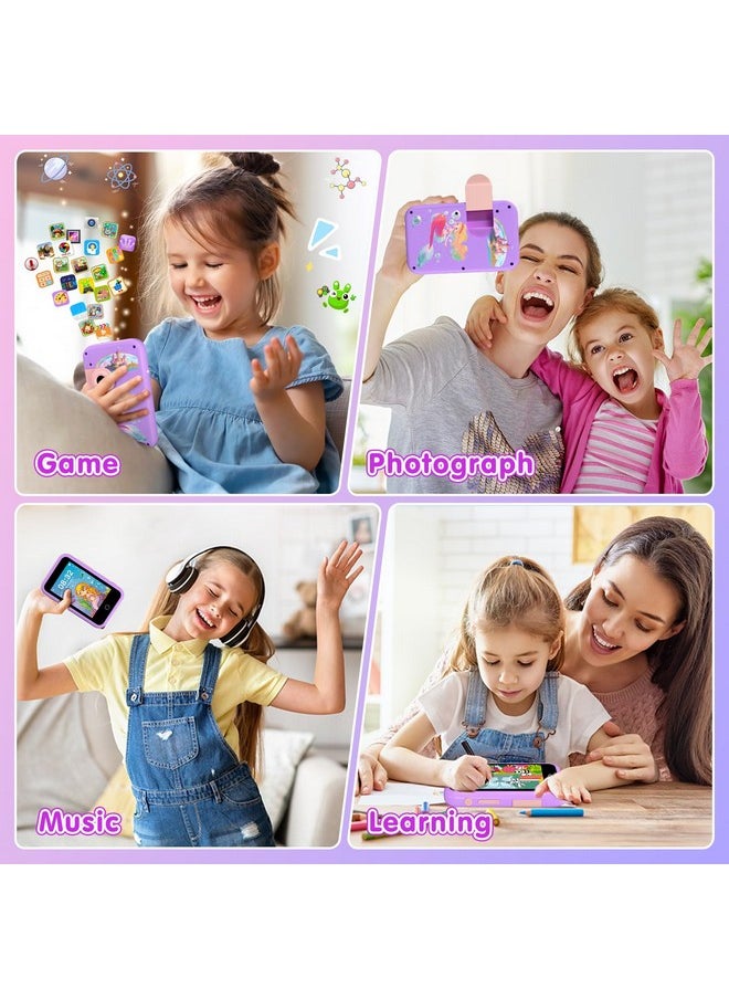 Kids Smart Phone Toy For Girls Boys 3 4 5 6 7 8 9 Years Old, 4