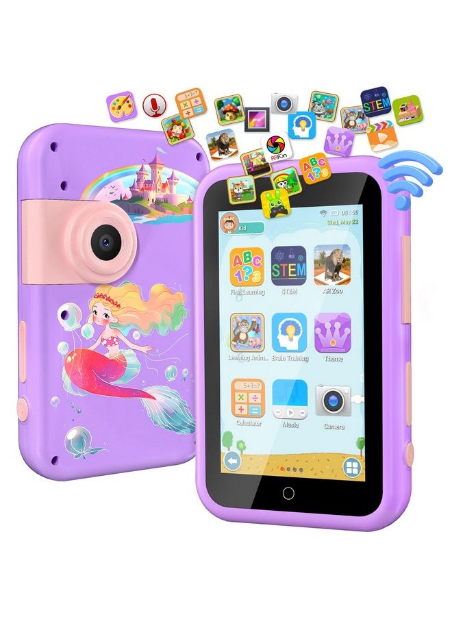 Kids Smart Phone Toy For Girls Boys 3 4 5 6 7 8 9 Years Old, 4