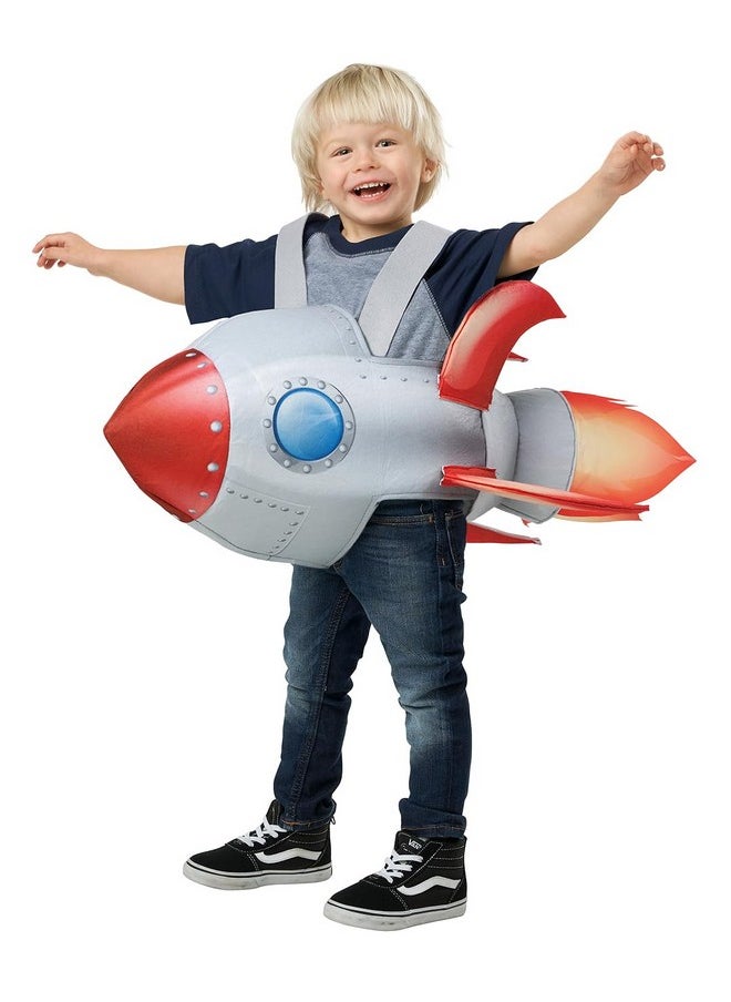 Rocket Ship Costume For Toddler, 2-4T