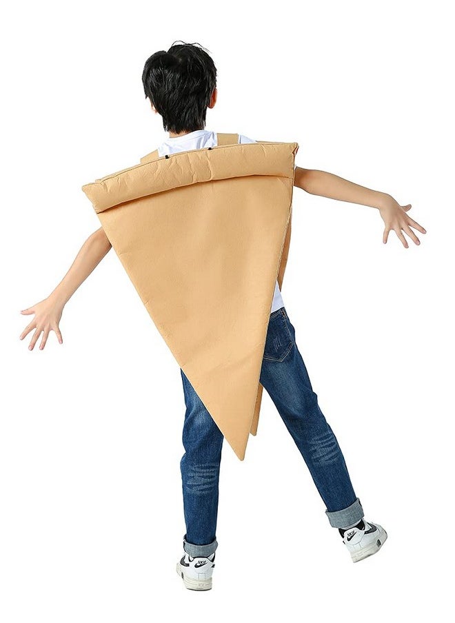 Unisex Children Pizza Cosplay Costume, One Size Fits Most