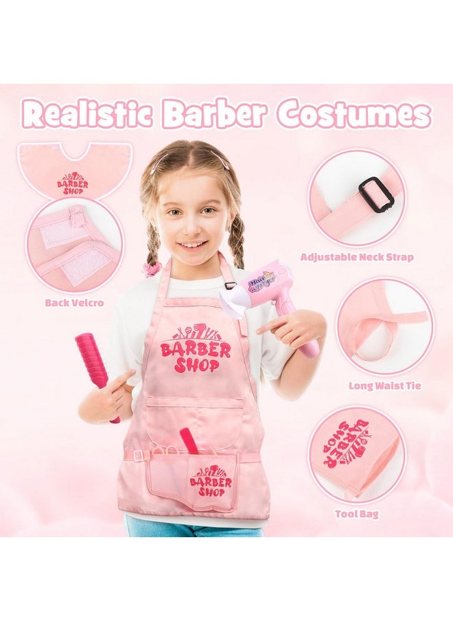 Hair Salon Toys For Girls 25 Pcs Pretend Play Hair Styling Toy Set For Kids 36 With Hair Dryer Barber Scissors And Stylist Accessories Christmas & Birthday Gift For Girls