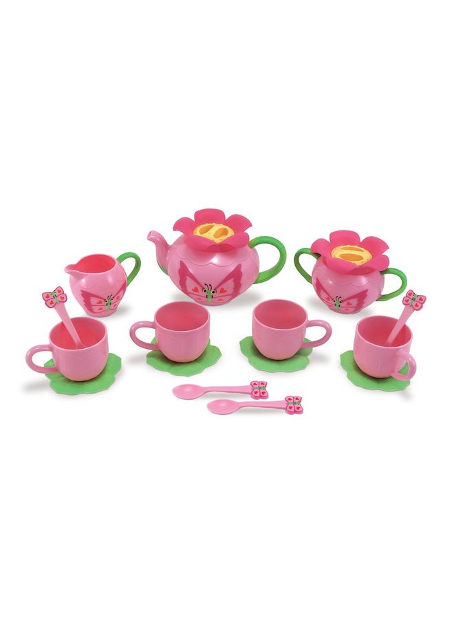 Sunny Patch Bella Butterfly Tea Set (15 Pcs) Play Food Accessories