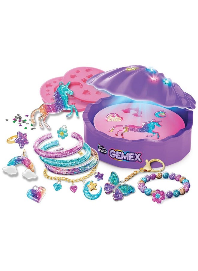 Shimmer ‘N Sparkle Gemex Gel Creations Studio Magic Shell Gel To Gems Playset