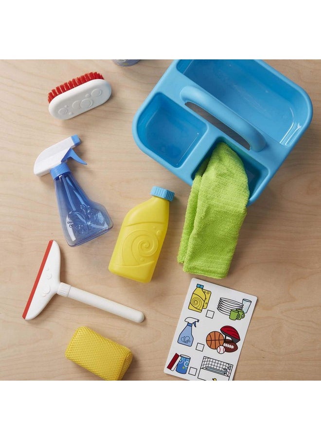 Spray Squirt & Squeegee Pretend Play Cleaning Set Toddler Toy Cleaning Set For Ages 3+