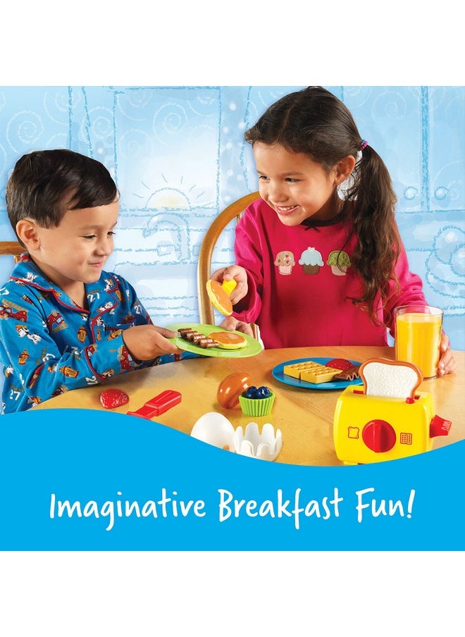 Pretend & Play Rise & Shine Breakfast 21 Pieces Ages 3+ Pretend Play Food For Toddlers Preschool Learning Toys Kitchen Play Toys For Kids