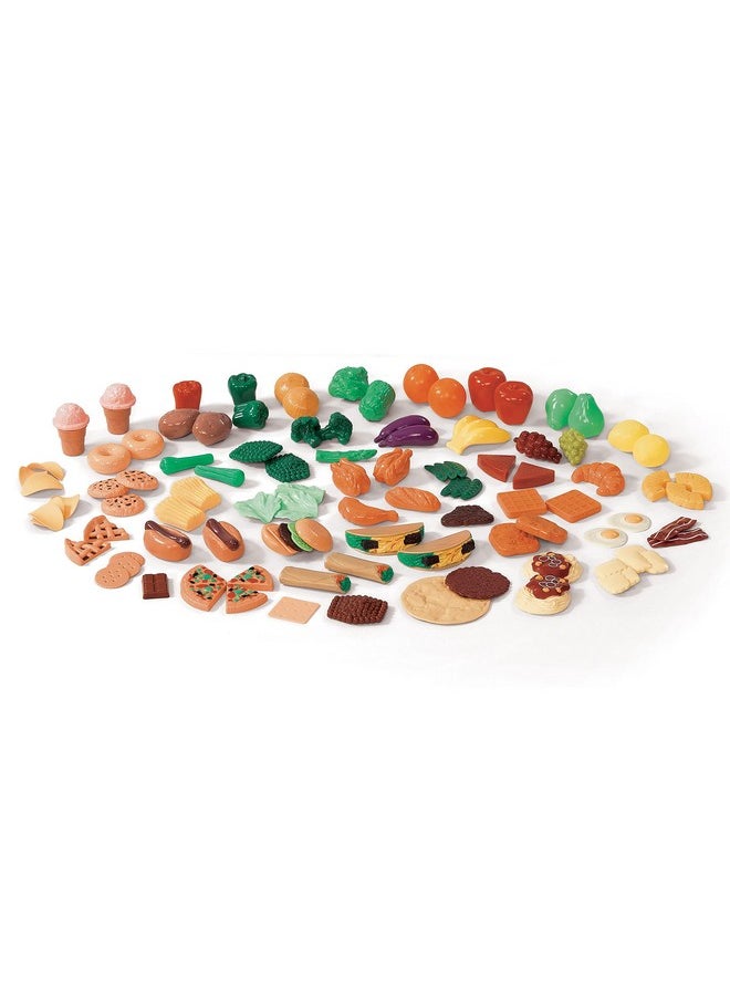 101 Piece Play Food Assortment Orange