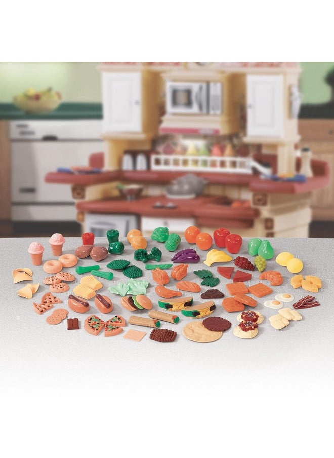 101 Piece Play Food Assortment Orange