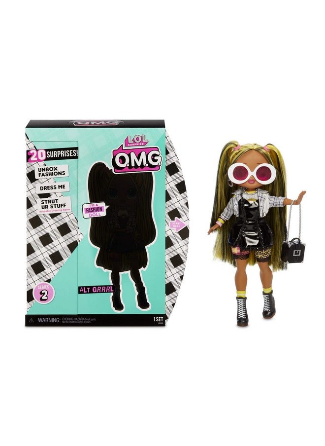 O.M.G. Alt Grrrl Fashion Doll With 20 Surprisesmulticolor