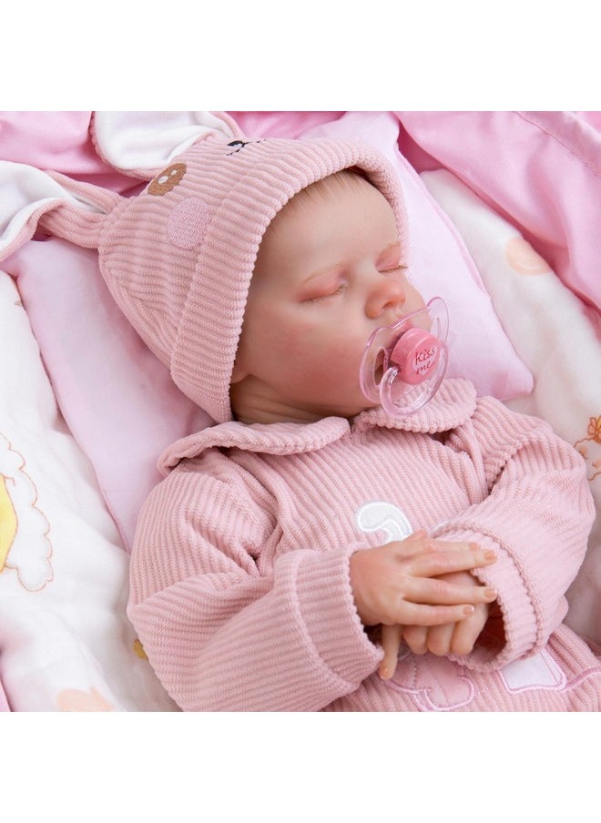 Lifelike Reborn Baby Dolls - Realistic Baby Doll Real Life Girl Newborn Doll, Coming With Gift Box Set