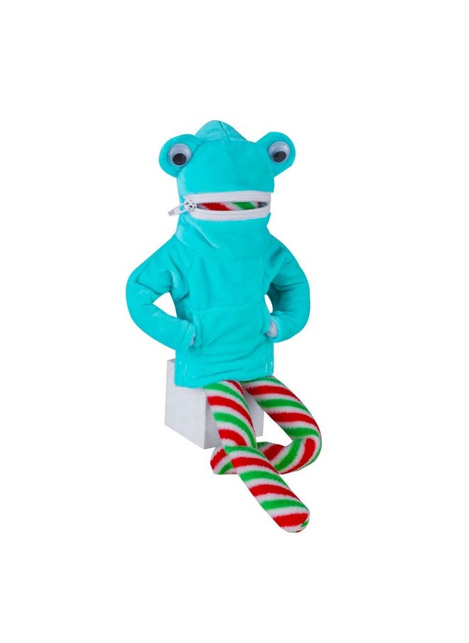 Santa Clothing Green Frog Cosplay Costume For Elf Doll Christmas Decoration