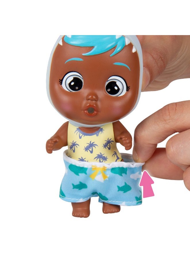 Magic Tears Tropical World - Beach Babies Series | 8+ Surprises, Accessories, Surprise Doll - Great Gift For Kids Ages 3+