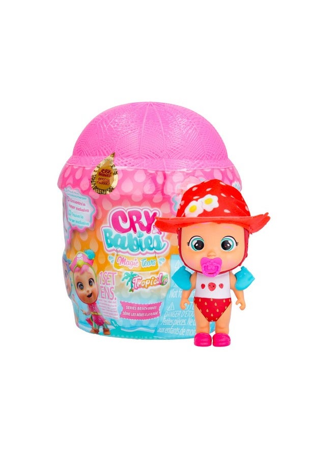 Magic Tears Tropical World - Beach Babies Series | 8+ Surprises, Accessories, Surprise Doll - Great Gift For Kids Ages 3+