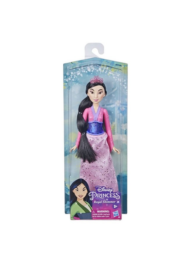 Royal Shimmer Mulan Doll Fashion Doll With Skirt And Accessories Toy For Kids Ages 3 And Up