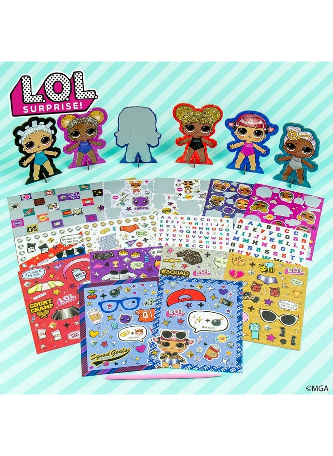 Fashion Dolls Carry By Horizon Group Usa. Create Play & Storediy Activity Kit.Recreate Looks For 5 Paper Dollsrepositionable Stickers.Scratch Art Stickers Storage Case & More.